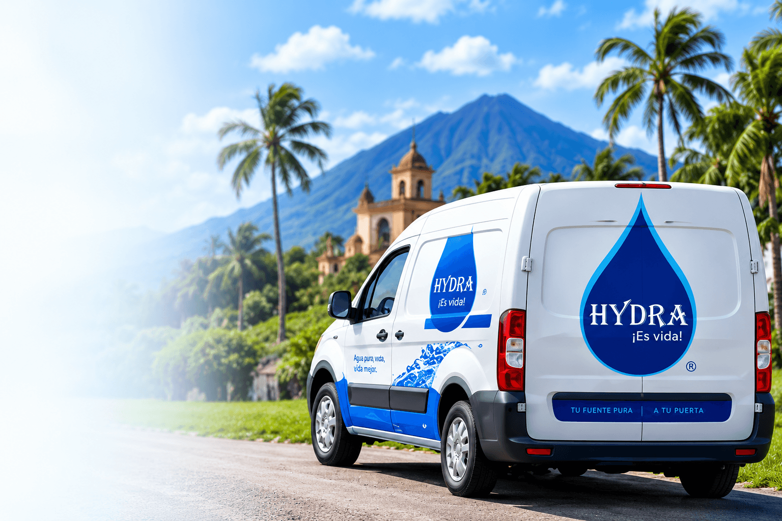 Vehículo HYDRA de la fotografía oficial de delivery